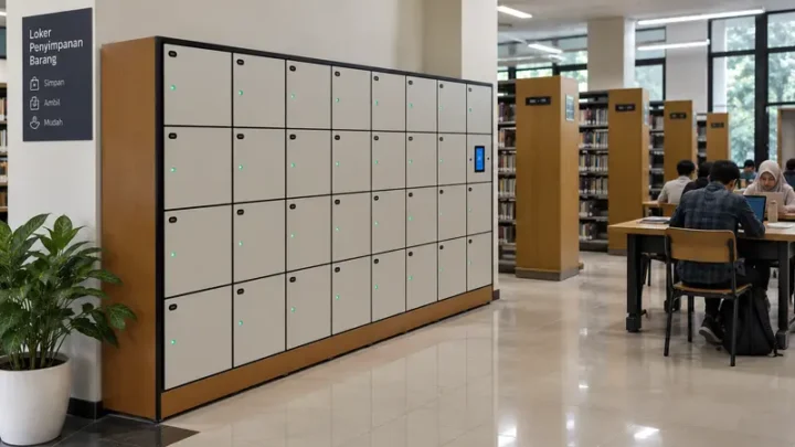 Smart Locker Perpustakaan
