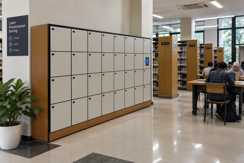Smart Locker Perpustakaan